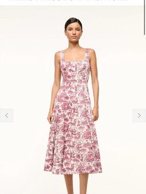 Staud Wells toile midi dress